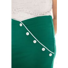 Gombos-csipkés szoknya