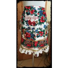 Romani Luludyi fodros feles kötény 