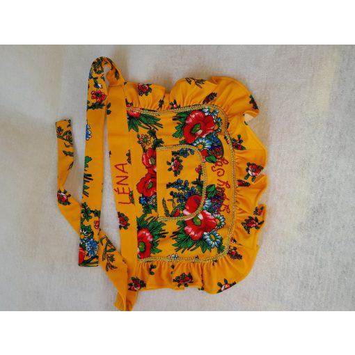 Romani Luludyi fodros feles kötény 