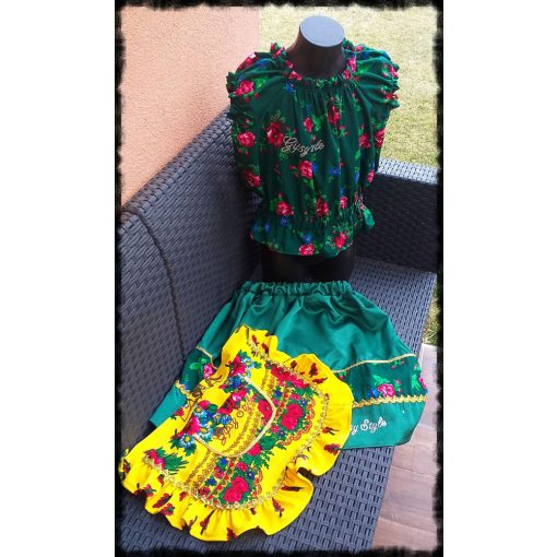 Romani Luludyi buggyos ujjú felső